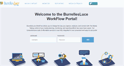 Desktop Screenshot of blportal.burrellesluce.com